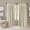 Threadmade Home All Seasons Blackout Window Curtain, Ivory - 52"W x 95"L